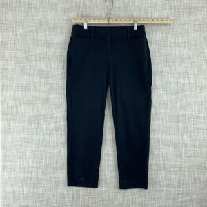 Loft ankle Pants Womens 6 black 3930